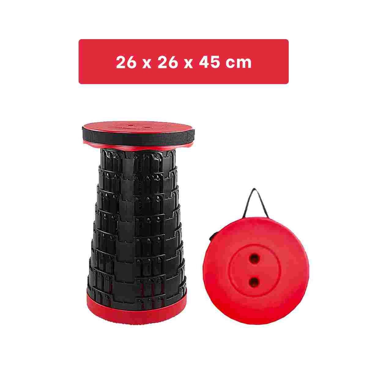 PACK12 ASIENTO EXTERIOR 3 SEGUROS PORTATILES TAPA ROJO CENTRO NEGRO PARA PATIO Y+REGALO STICKER - 4