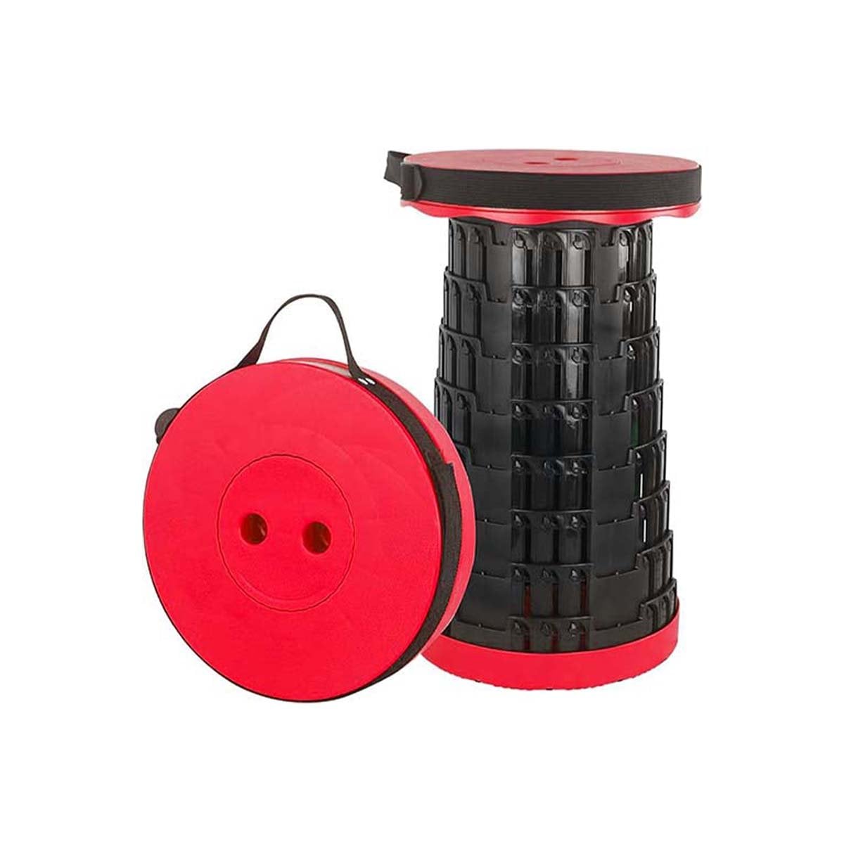 REPOSERA PLEGABLES 3 SEGUROS PORTATILES TAPA ROJO CENTRO NEGRO PARA JARDIN Y+POST IT - 5
