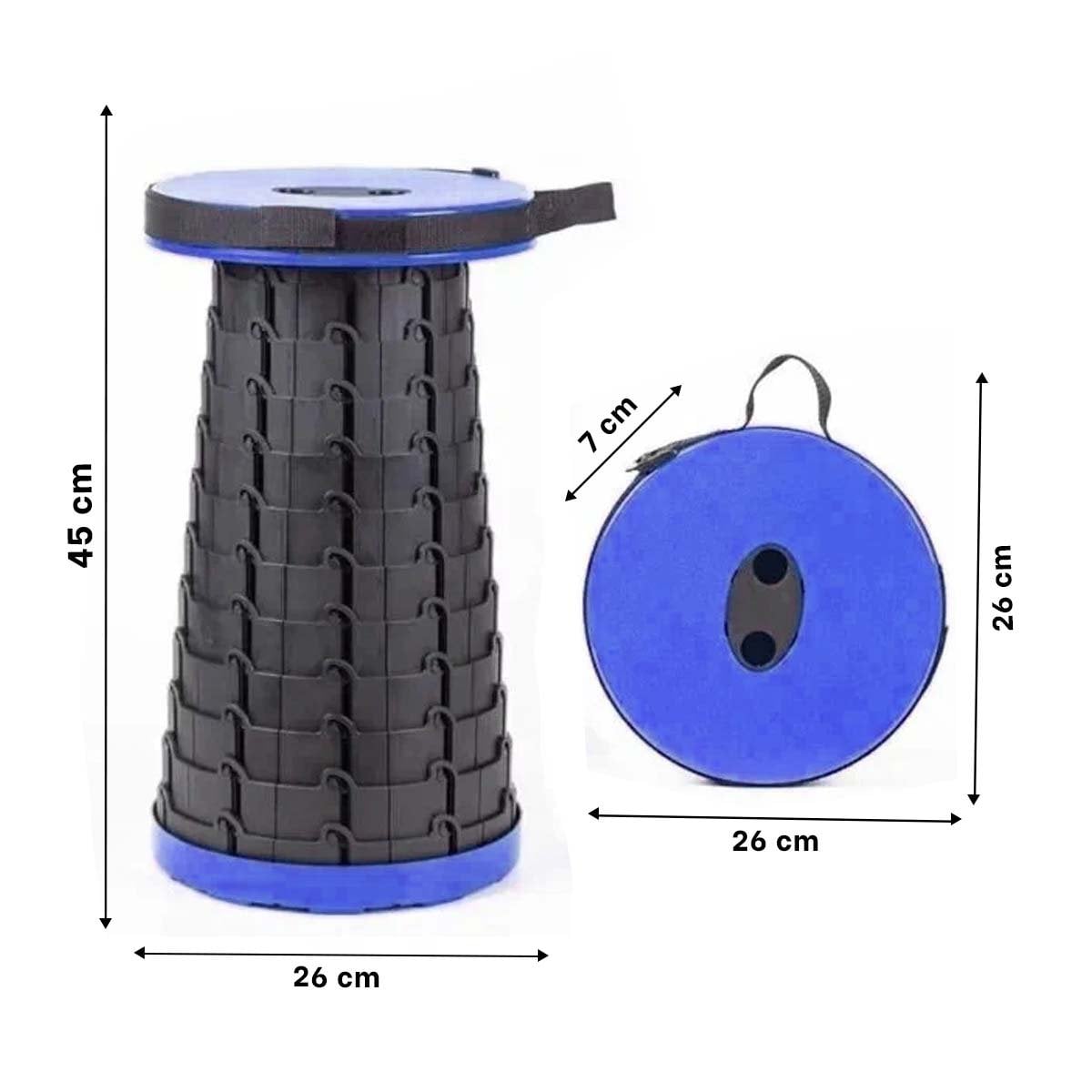 PACK6 ASIENTO VERSATIL 3 SEGUROS PORTATIL TAPA AZUL CENTRO NEGRO PARA CASA Y+PAPEL REGALO - 4