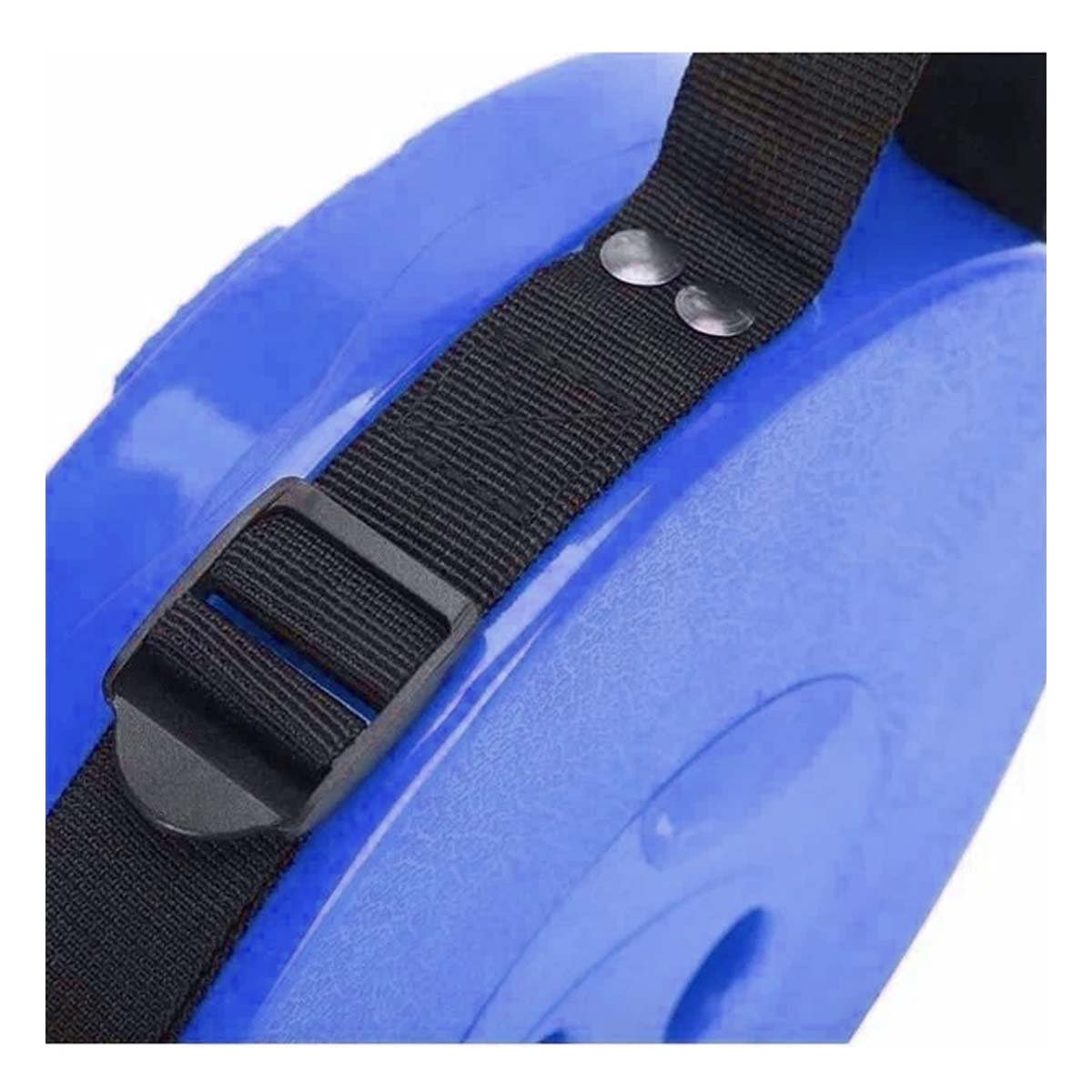 PACK6 ASIENTO VERSATIL 3 SEGUROS PORTATIL TAPA AZUL CENTRO NEGRO PARA CASA Y+PAPEL REGALO - 5