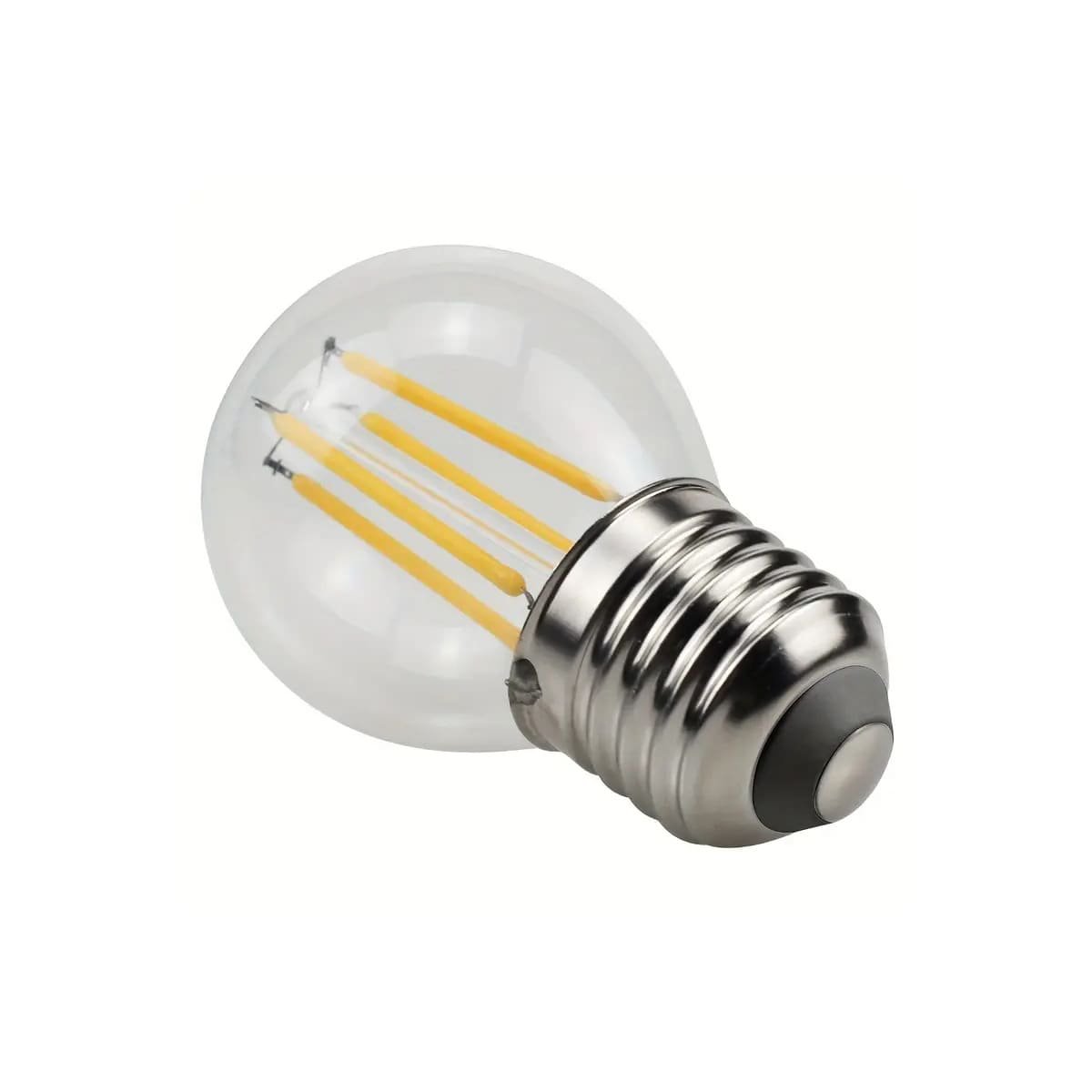 MINI LUZ 4W TRANSPARENTE EFECTO BLANCO PARA HOGAR DECORACION CASA NAVIDAD Y+LIGAS REGALO - 5