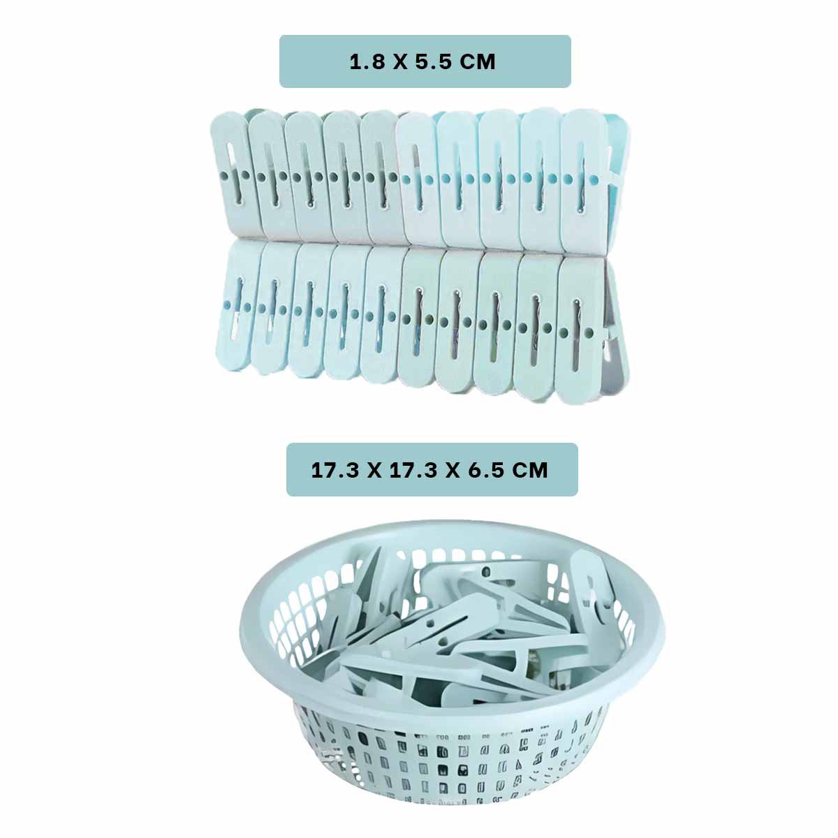 PACK6 ACCESORIO COMPACTO VERDE CLARO REDONDO PARA GANCHOS FACIL DE USAR Y+REGALO STICKER - 4