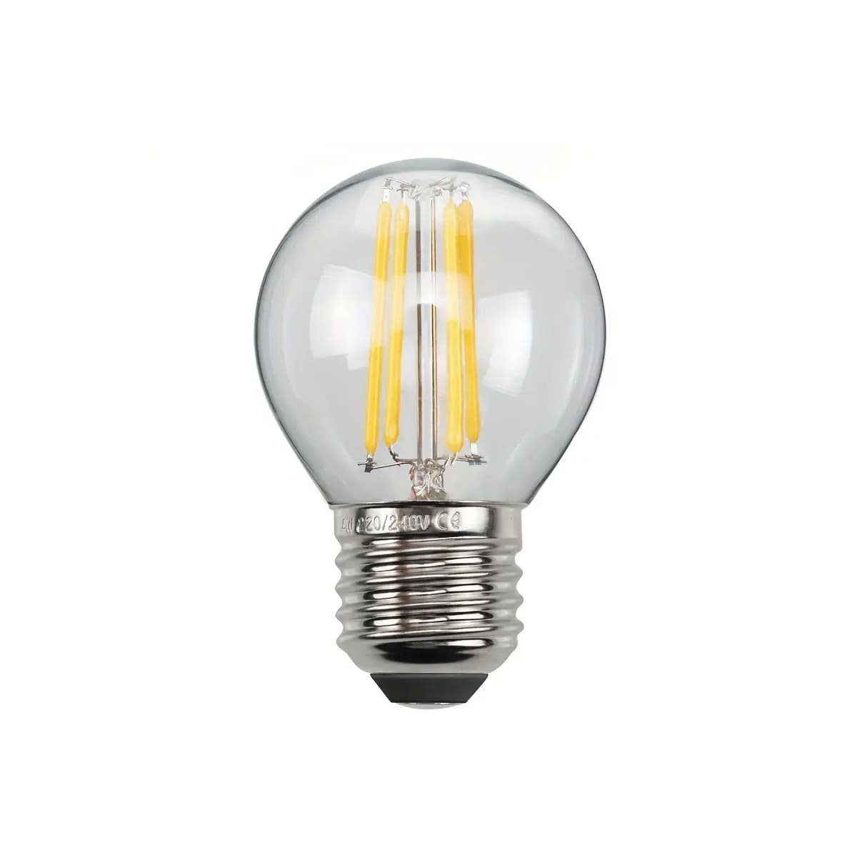 PACK12 MINI LUZ LED 4W TRANSPARENTE PARA CASA HOGAR ILUMINACION FESTIVA Y+REGALO STICKER - 2