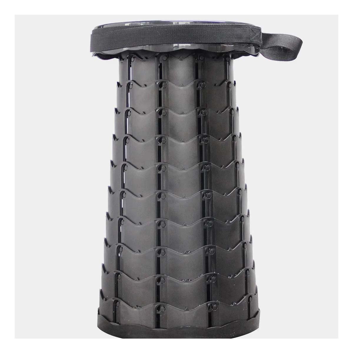 PACK2 SILLA RESISTENTE PLEGABLE 3 SEGUROS PORTATILES TAPA NEGRO CENTRO NEGRO Y+PAPEL REGALO - 5