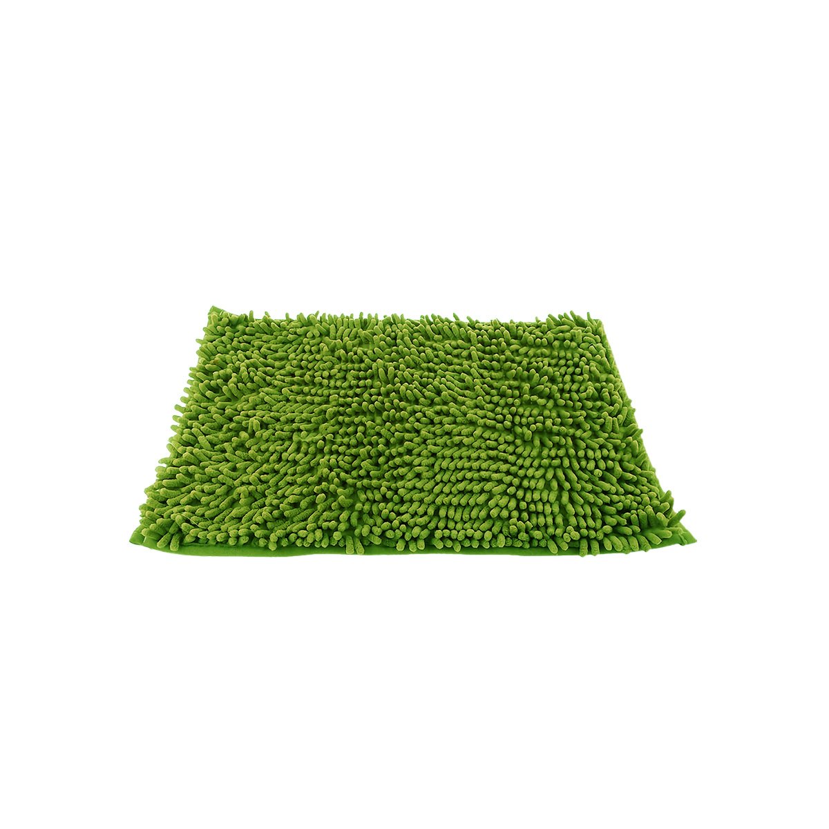 TAPIZ RECTANGULAR DE MICROFIBRA DECORATIVA PARA CASA VERDE LIMON 40 X 60 CM Y+LIGAS REGALO - 5
