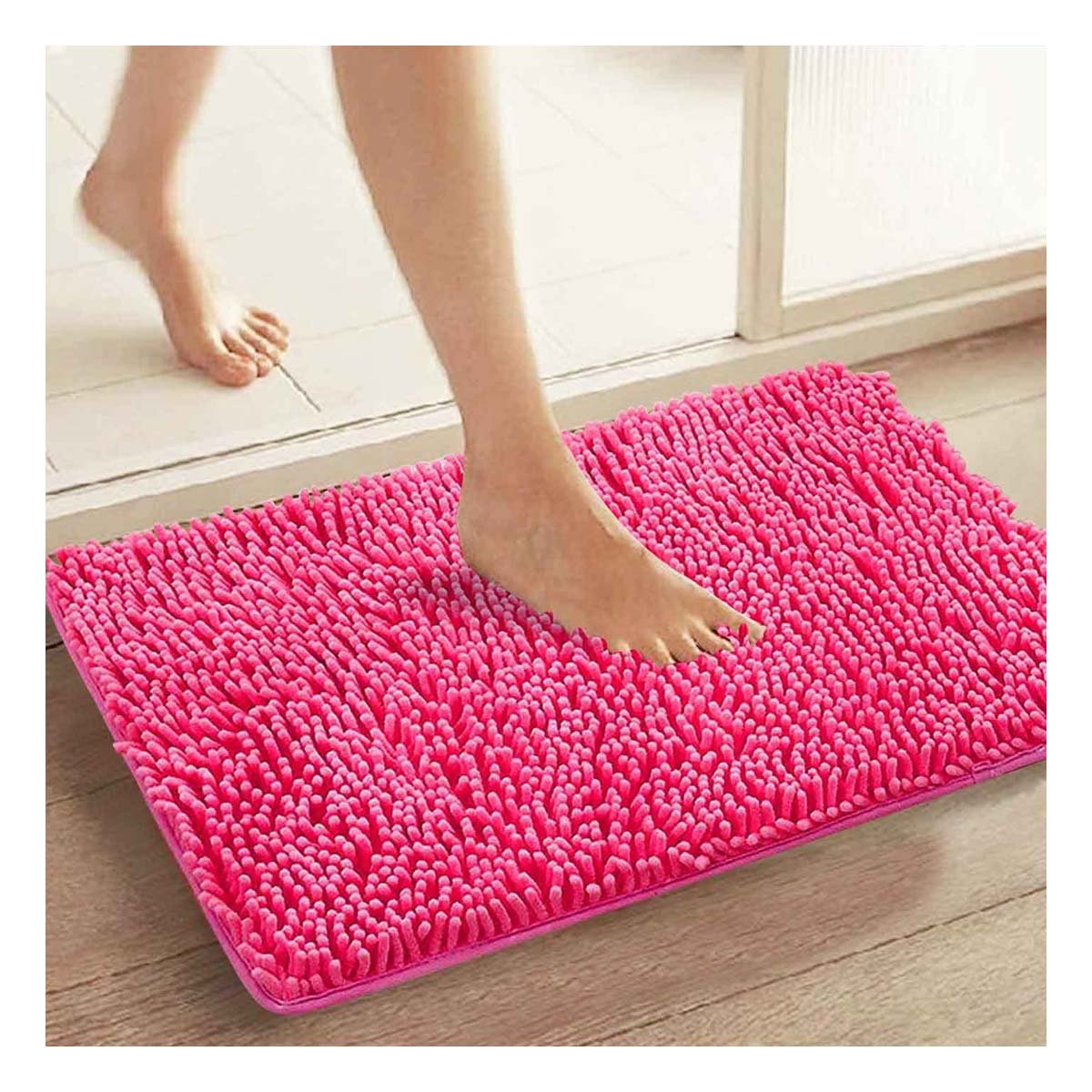 PACK4 PROTECTOR RECTANGULAR DECORATIVO MICROFIBRA 40X60CM FUCSIA - 5