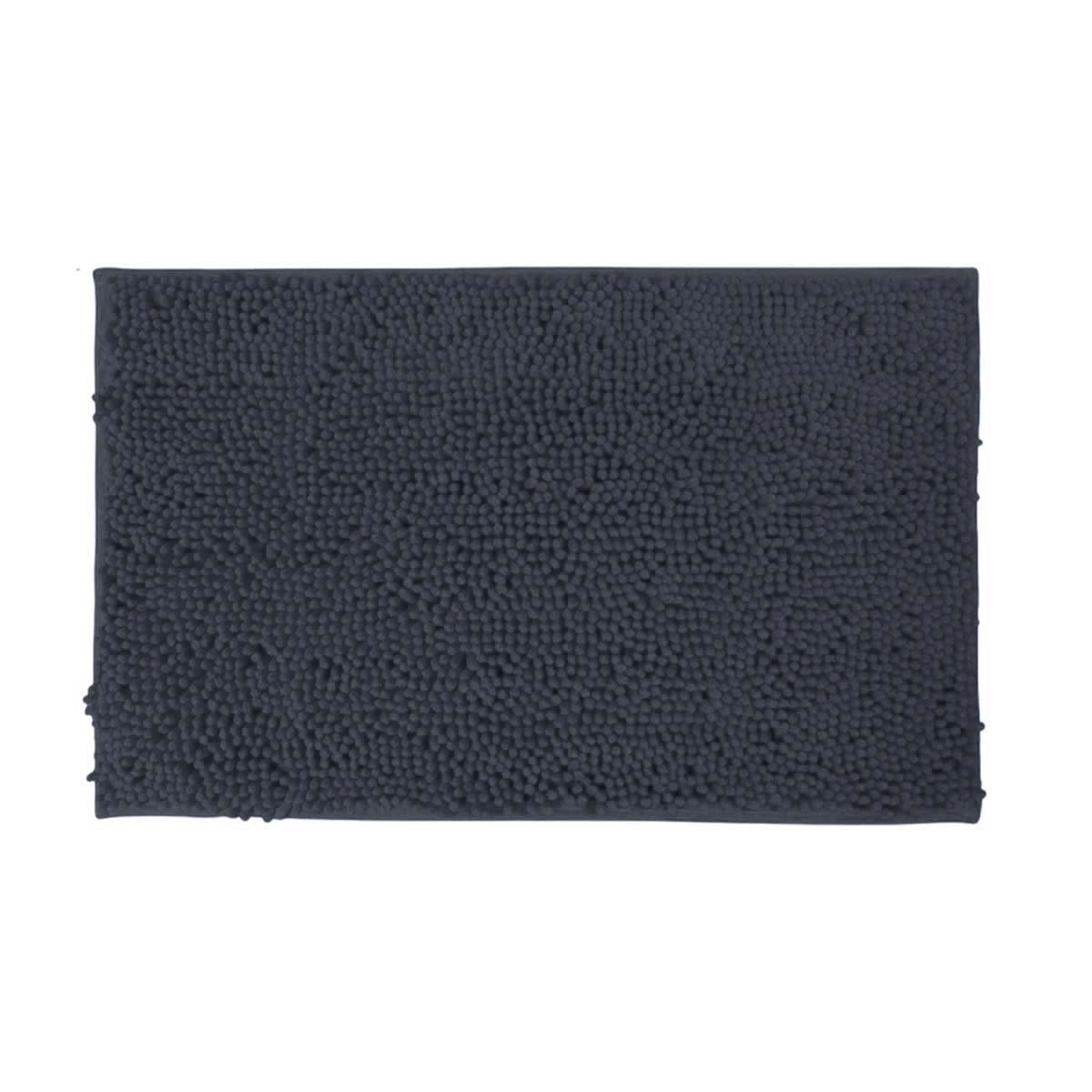 PACK12 ALFOMBRILLA RECTANGULAR ELEGANTE DE MICROFIBRA 40X60CM PLOMO OSCURO Y+REGALO STICKER - 2