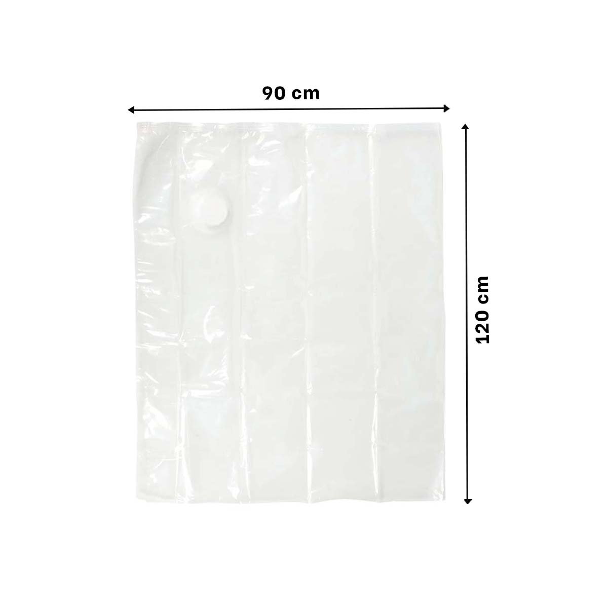 PACK4 PAQUETE AL VACIO 90X120CM ANARANJADO PARA GUARDAR ROPA Y FACIL TRANSPORTE Y+PAPEL REGALO - 4