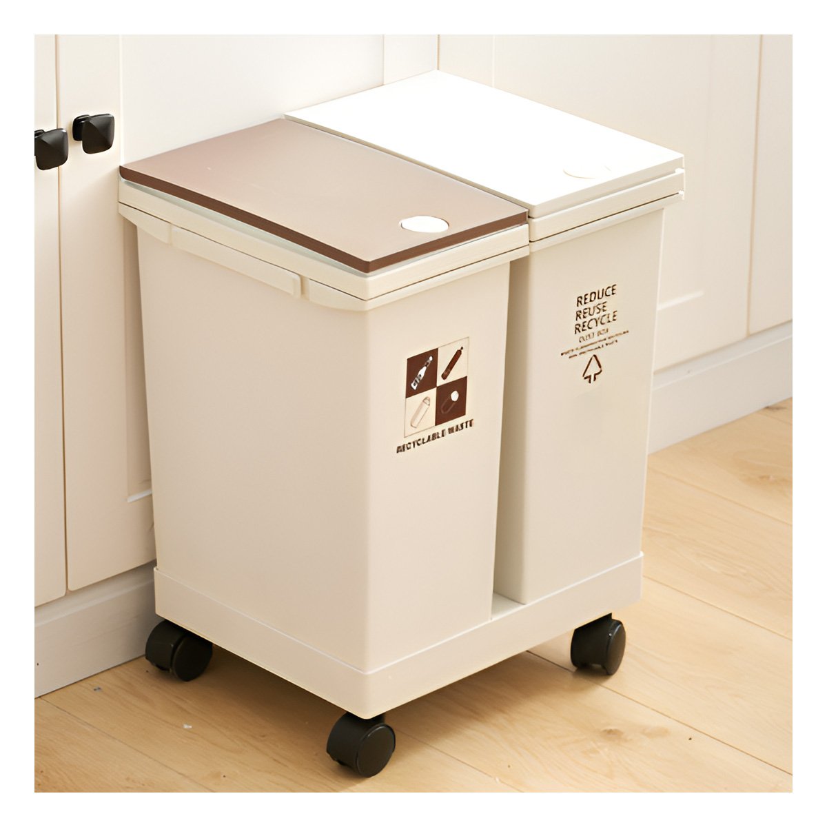 PACK2 PRODUCTO DOBLE DE BASURA 40L PARA ORGANIZACION DEL HOGAR Y+PAPEL REGALO - 5