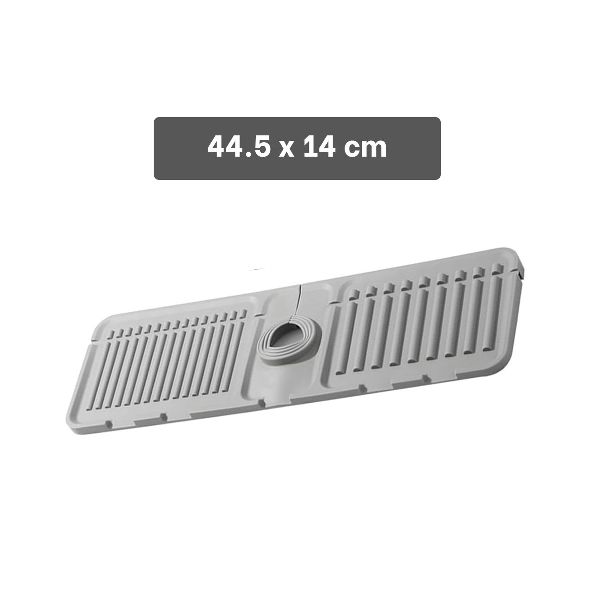 PACK12 ACCESORIO FLEXIBLE DE SILICONA PARA DRENAJE CON RAYAS PLOMO Y+PAPEL REGALO - 4