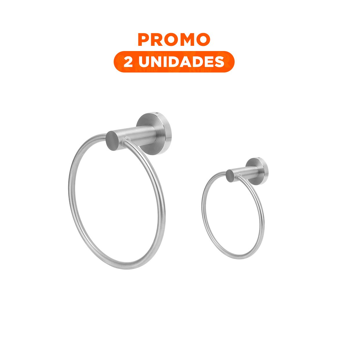 PACK2 ORGANIZADOR DE PARED TIPO ANILLO PARA USO DIARIO DORADO Y+REGALO STICKER - 1