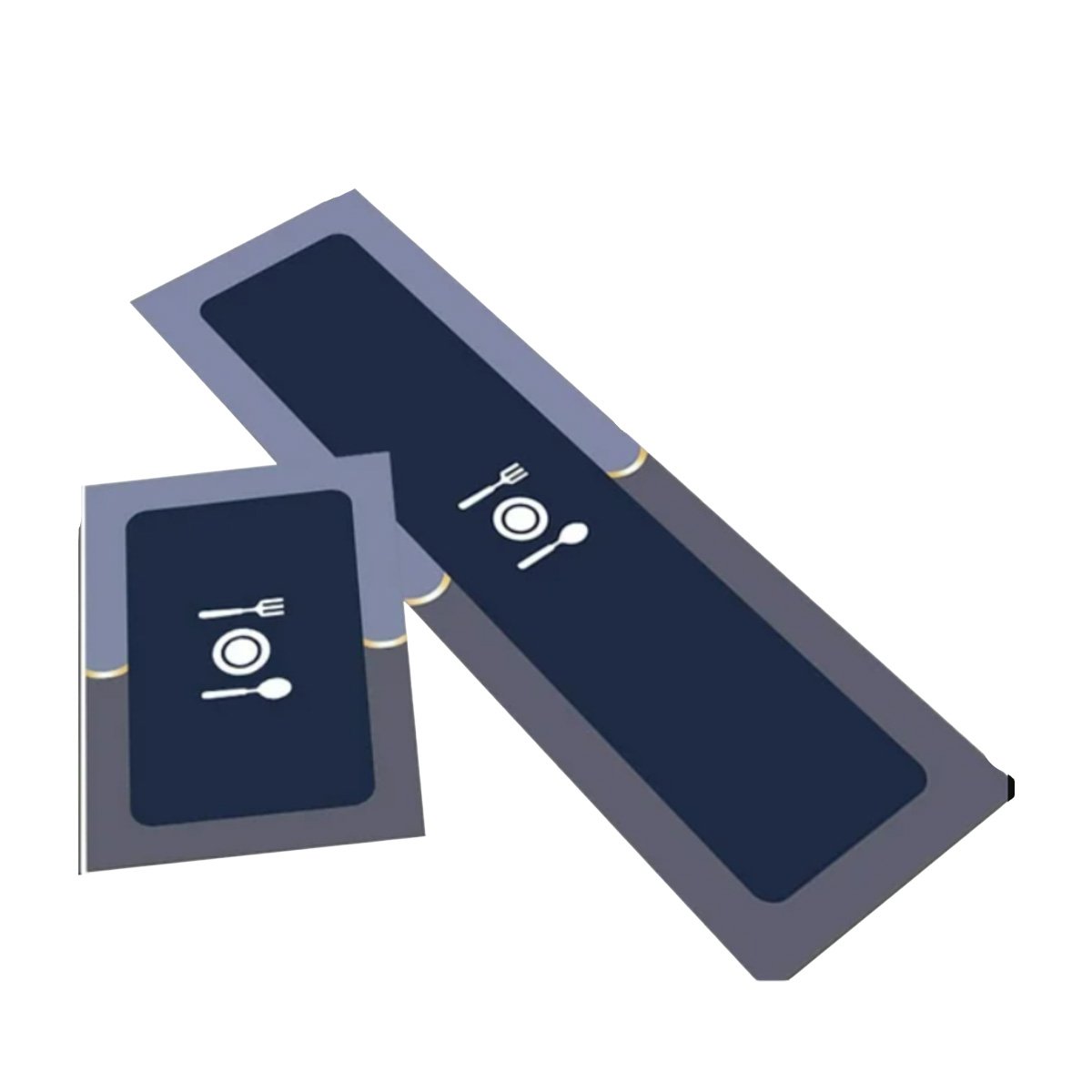 PACK4 BASE DE PISO SEGURA ANTIDESLIZANTE PARA COCINA Y AMBIENTES DEL HOGAR AZUL Y+PAPEL REGALO - 3