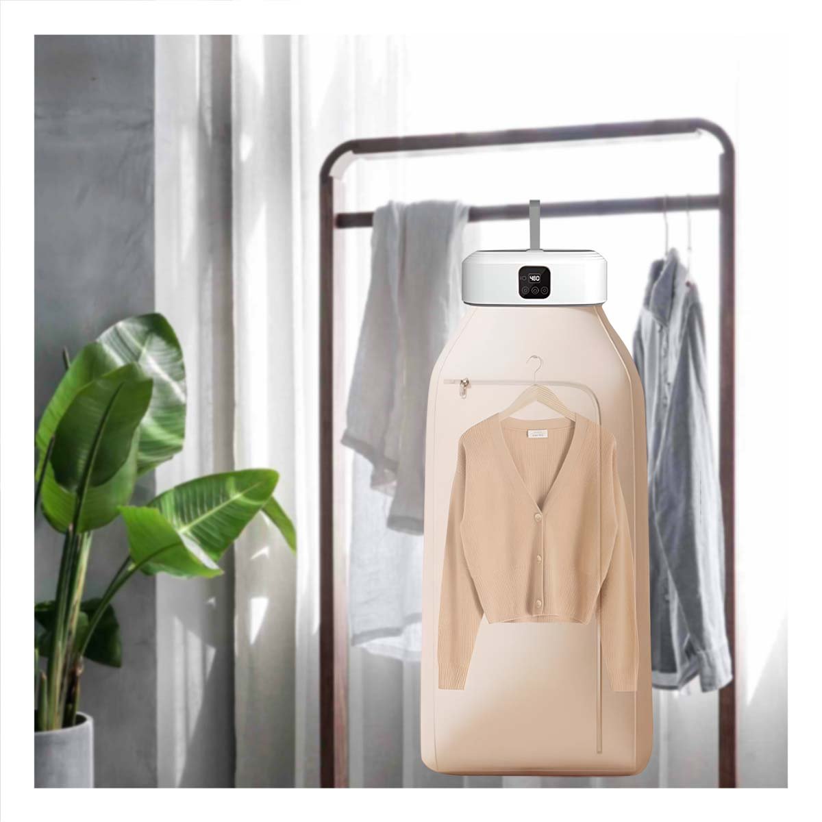 TENDEDERO COLGANTE PARA ROPA USO DIARIO EN CASA PRACTICO Y FUNCIONAL - 3
