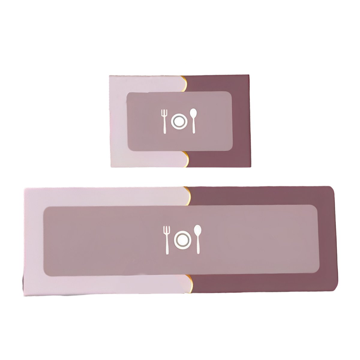 PACK6 PISO ANTIDESLIZANTE PARA COCINA Y AMBIENTES DEL HOGAR ROSADO Y+REGALO STICKER - 2