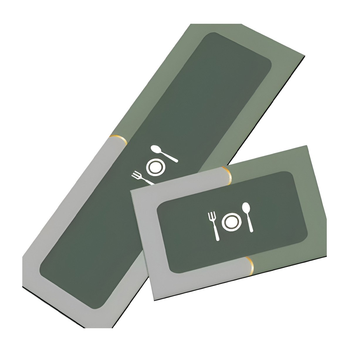 ALFOMBRILLA DE PISO ANTIDESLIZANTE PARA COCINA Y ESPACIOS DEL HOGAR VERDE Y+LIGAS REGALO - 5
