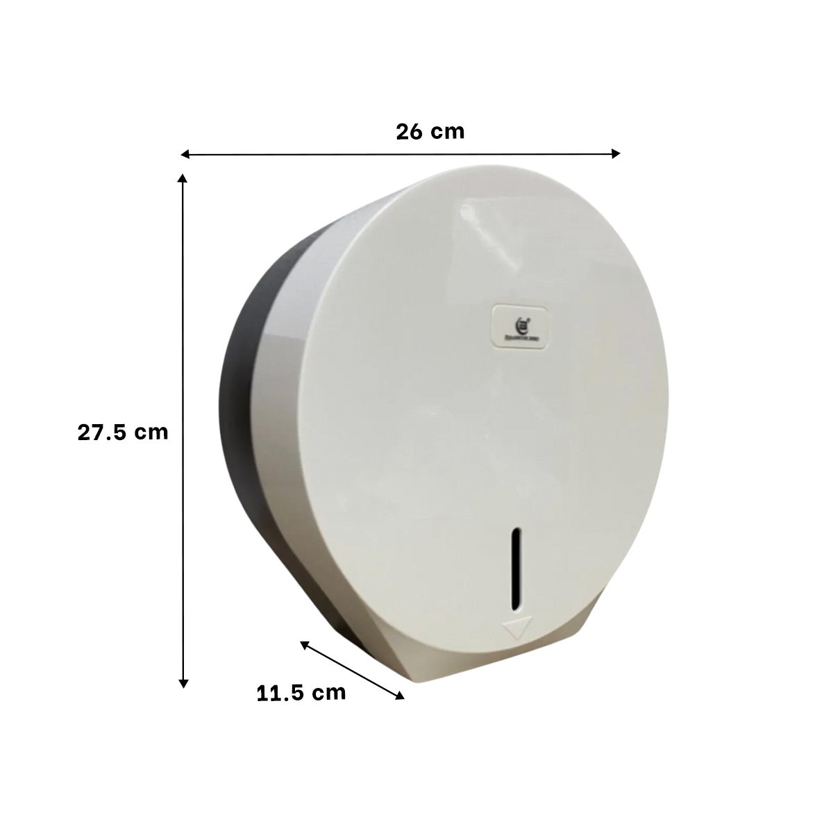 PACK6 UNIDAD JUMBO DE PAPEL HIGIENICO ESTILO GOTA RESISTENTE BLANCO HOGAR Y+REGALO STICKER - 4