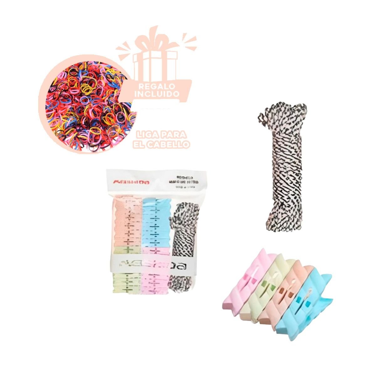 SOPORTES DE ROPA Y CUERDA MULTICOLOR PARA OPTIMIZAR ESPACIOS EN CASA Y+LIGAS REGALO - 2