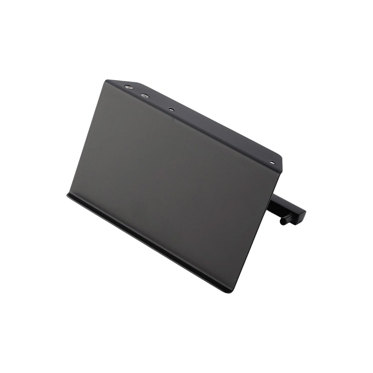 SOPORTE PARA PAPEL HIGIENICO CON ESTANTE FIJO PARA PARED COLOR NEGRO PRO Y+PAPEL REGALO - 5