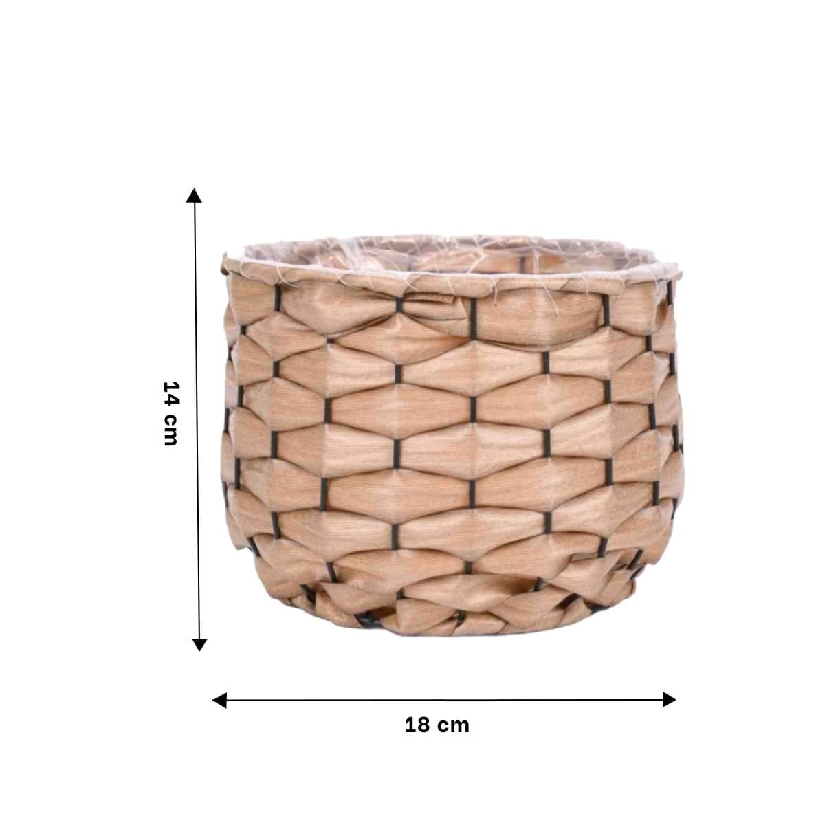 PACK12 PIEZA DECORATIVA ENTRELAZADA CON FORRO INTERIOR PARA HOGAR Y+REGALO STICKER - 4