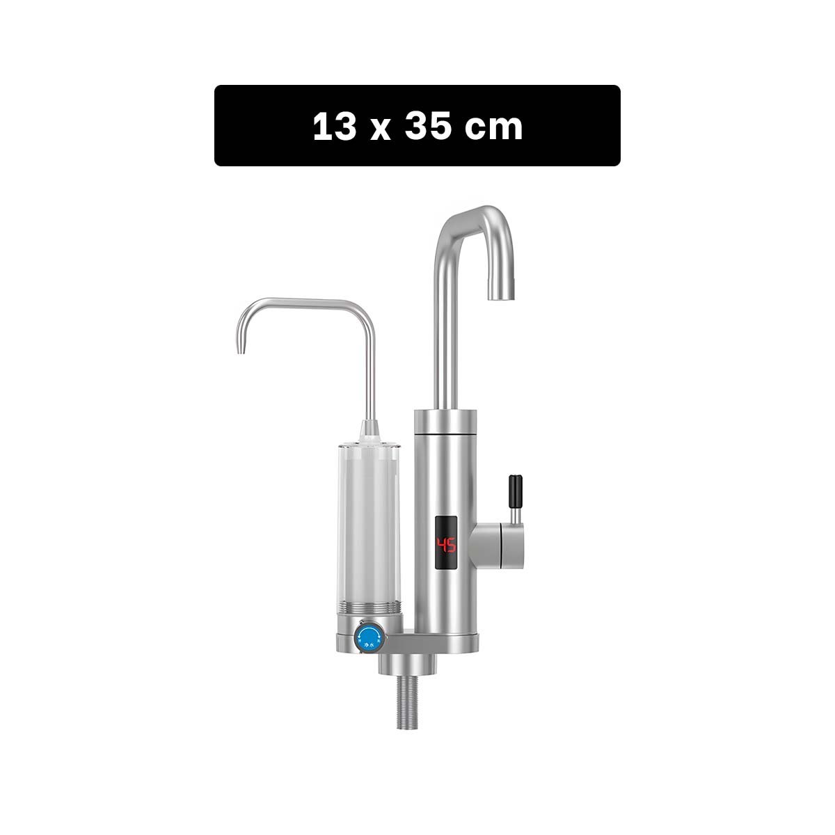 PACK2 MECANISMO DE AGUA CON FILTRO DOBLE Y FUNCION CALIENTE PARA CASA Y+PAPEL REGALO - 4