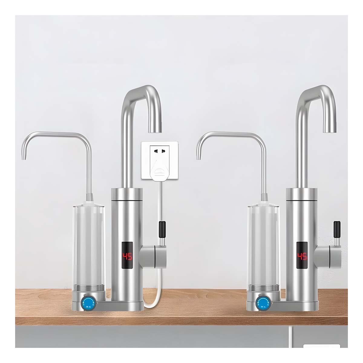 PACK2 MECANISMO DE AGUA CON FILTRO DOBLE Y FUNCION CALIENTE PARA CASA Y+PAPEL REGALO - 5