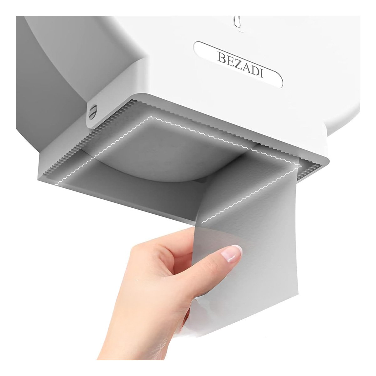 PACK2 SOPORTE SANITARIO PARA PAPEL HIGIENICO JUMBO EN SERVICIOS HIGIENICOS Y+REGALO STICKER - 2