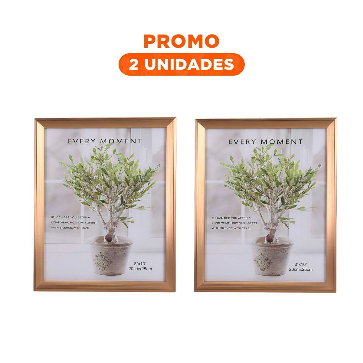 PACK2 PORTA FOTOS DECORATIVO PARA CREAR AMBIENTES ACOGEDORES Y ORGANIZADOS Y+REGALO STICKER - 1