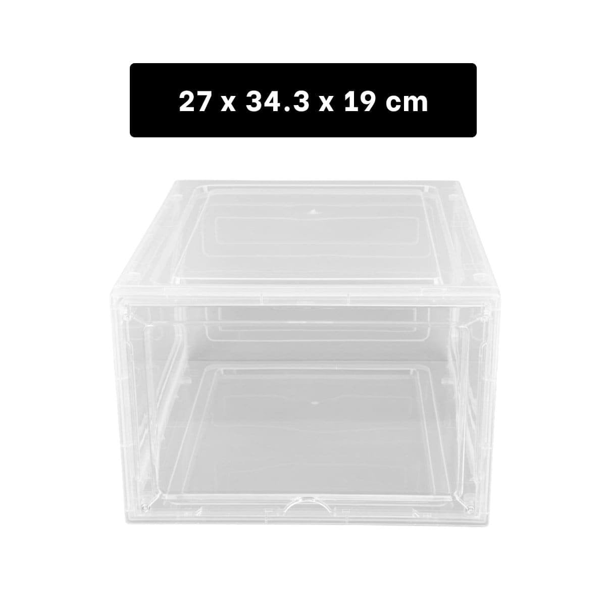 PACK4 CONTENEDOR MODULAR PARA ZAPATOS CON IMAN Y DISENO APILABLE Y+PAPEL REGALO - 4