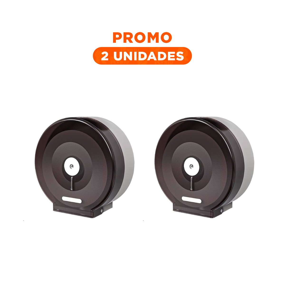 PACK2 EQUIPO DE BANO PARA PAPEL HIGIENICO JUMBO CON DISENO SIMPLE Y+REGALO STICKER - 1