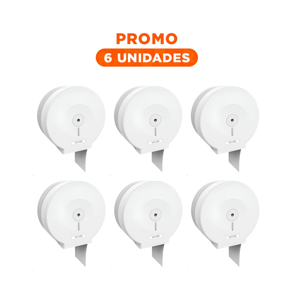 PACK6 SOLUCION SANITARIA PARA PAPEL HIGIENICO JUMBO EN ESPACIOS CERRADOS Y+REGALO STICKER - 1