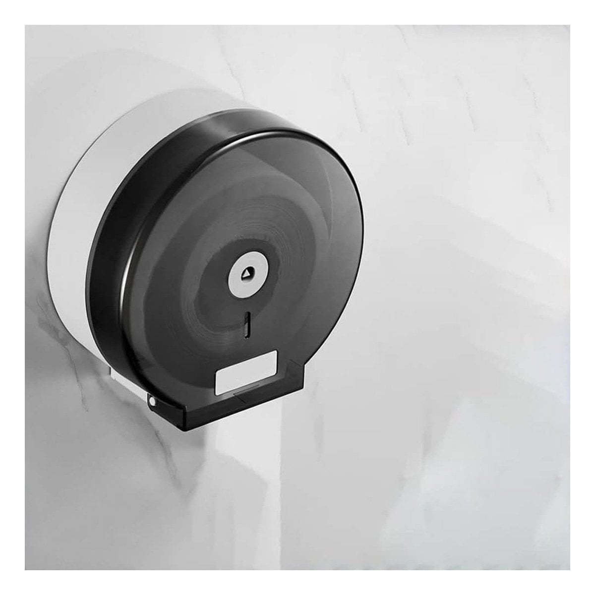 PACK4 SOPORTE FIJO DE BANO PARA PAPEL HIGIENICO JUMBO USO CONTINUO - 2