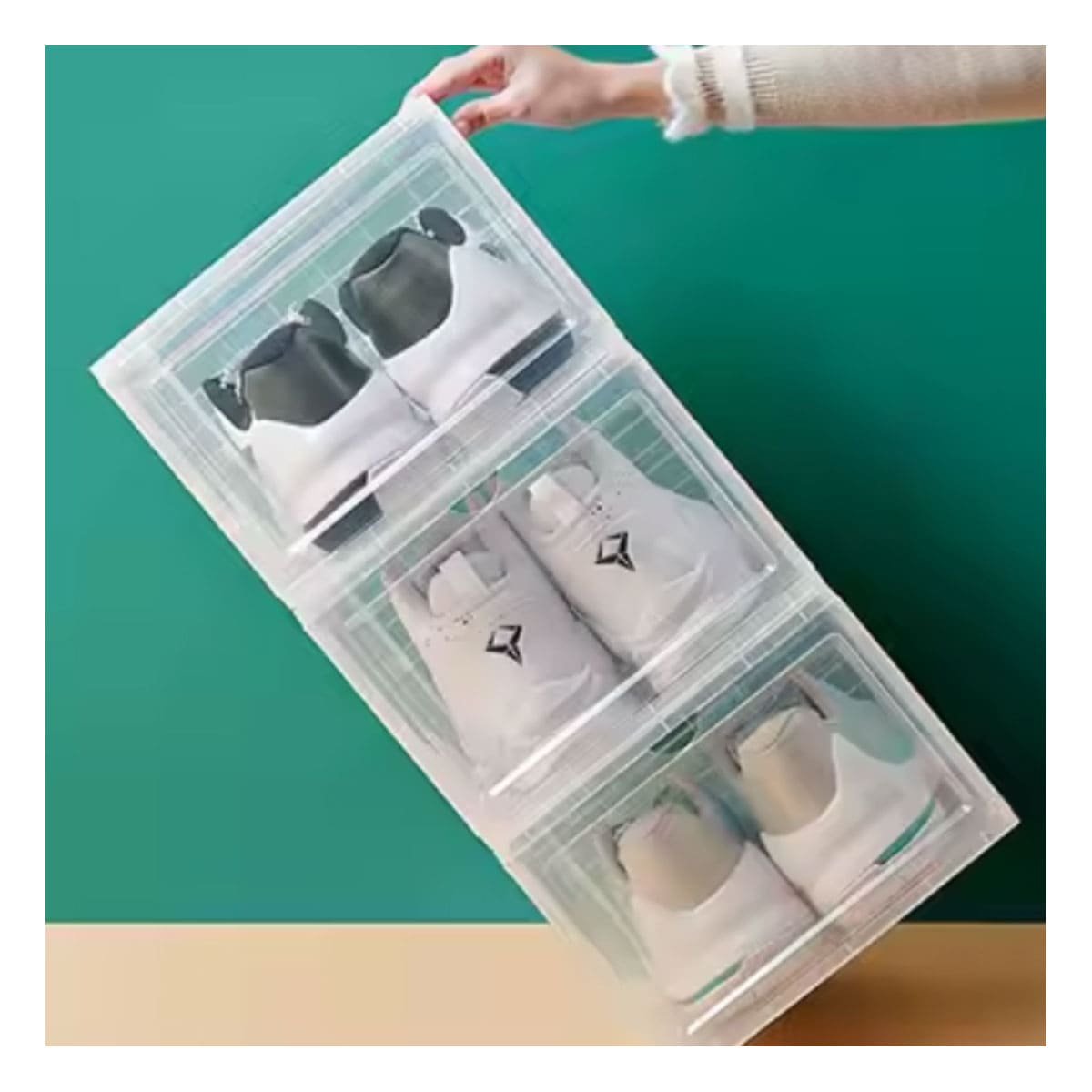 PACK6 SISTEMA APILABLE DE ZAPATOS PARA DORMITORIO Y VESTIDOR - 5
