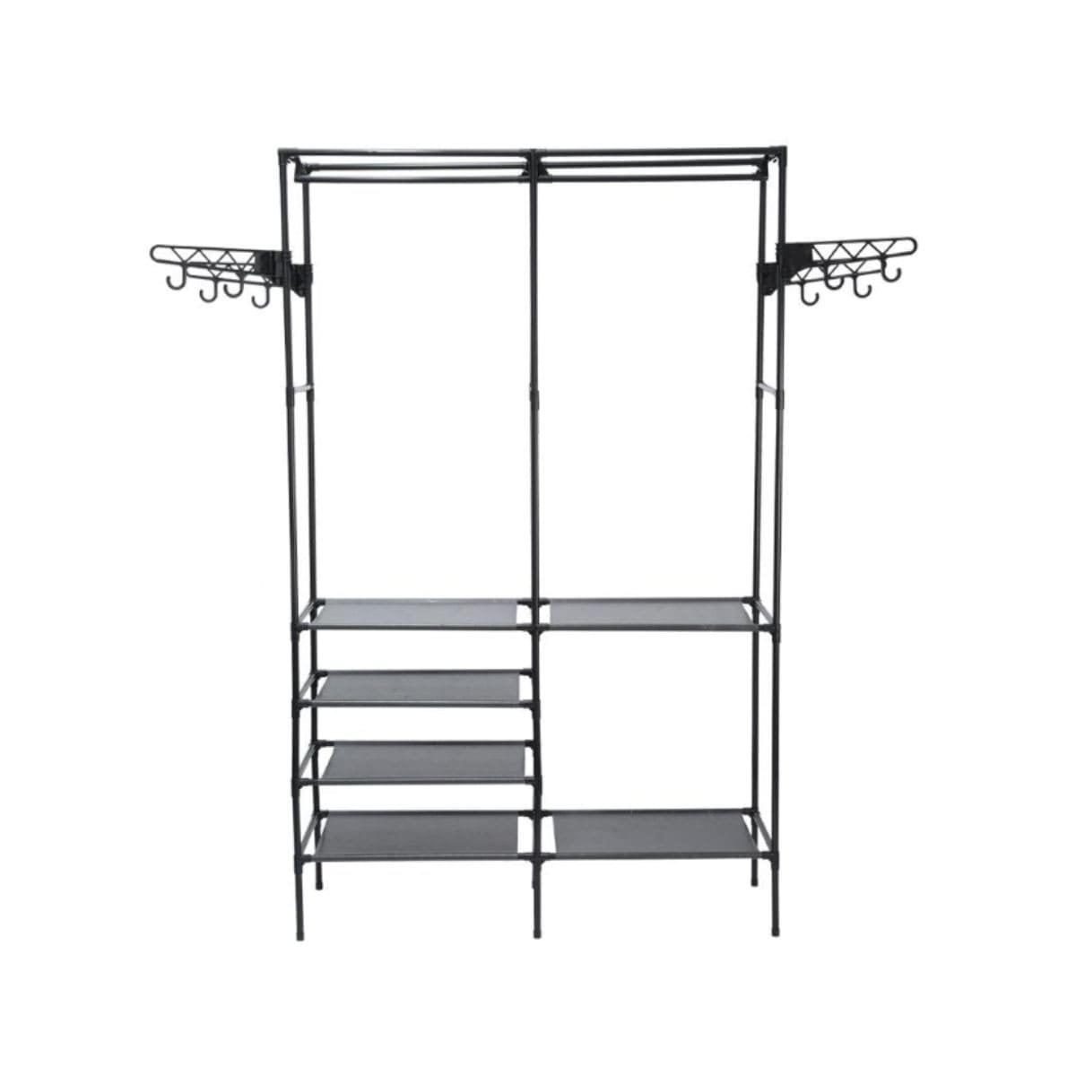 PACK6 RACK VERTICAL PERCHERO DE 2 COLUMNAS PARA HOGAR Y+REGALO STICKER - 2