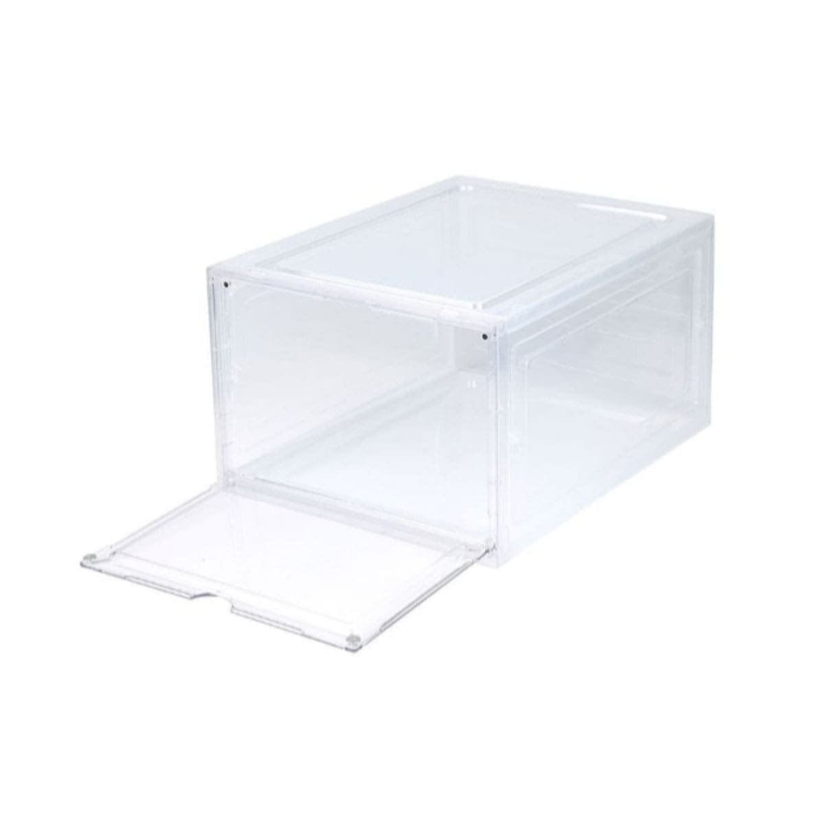 PACK12 ORGANIZADOR TRANSPARENTE APILABLE PARA ZAPATOS EN CASA Y+REGALO STICKER - 2