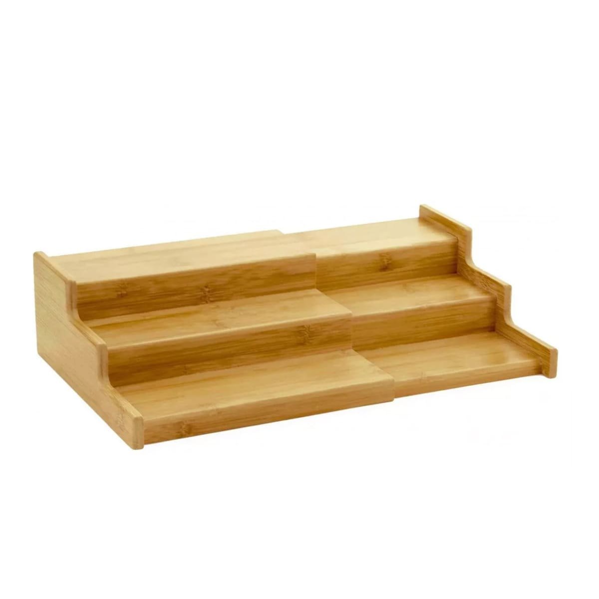 PACK2 ANAQUEL ESCALERA 3 NIVELES EXTENDIBLE DE MADERA PARA HOGAR Y DECORACION Y+REGALO STICKER - 2