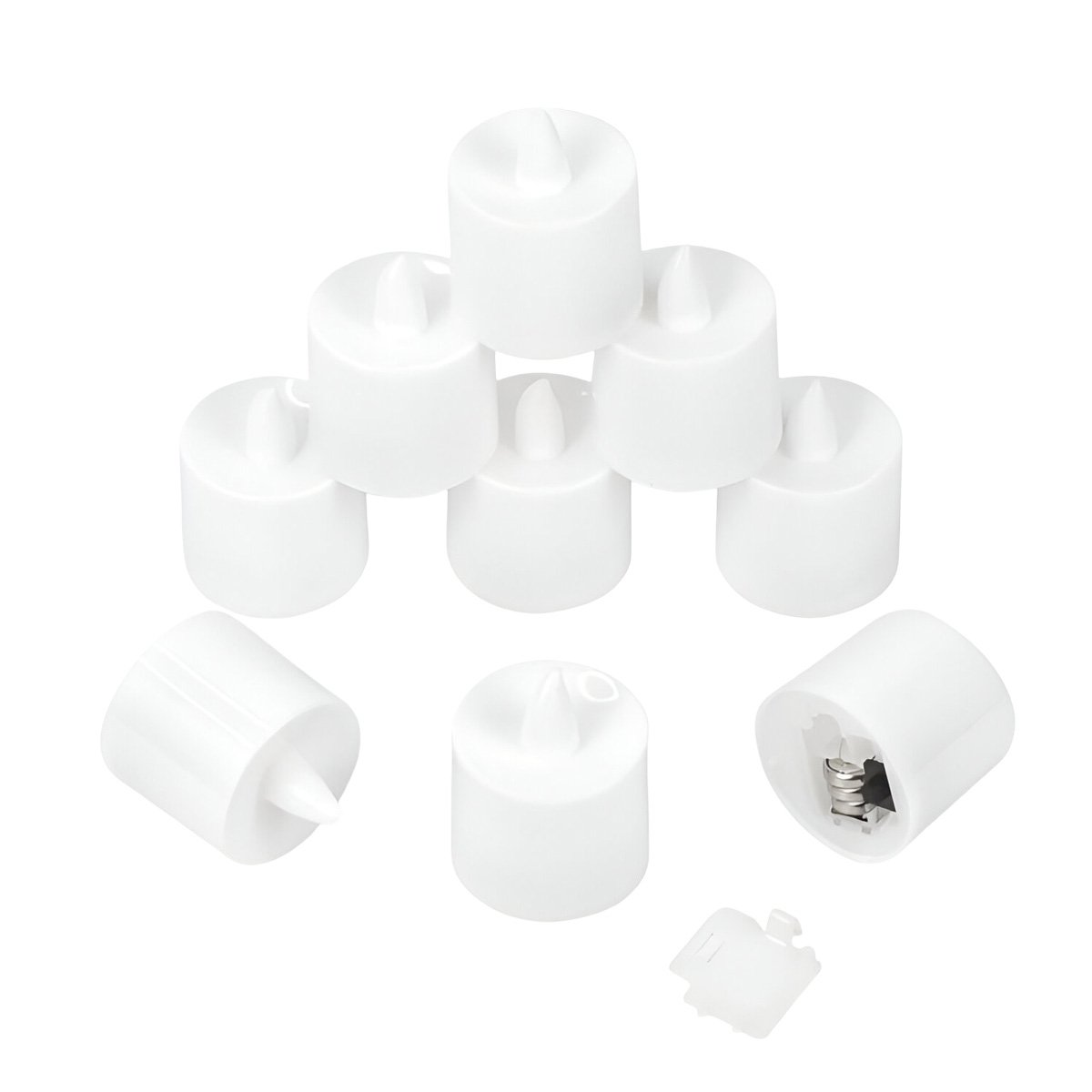 PACK4 ILUMINACION DECORATIVA LED PARA SALA Y COMEDOR CON EFECTO VELA Y+PAPEL REGALO - 3