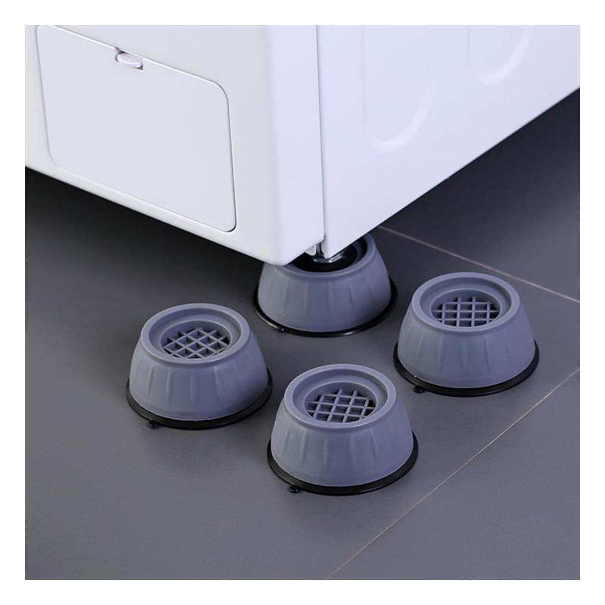 PACK4 BASE ANTIVIBRATORIA PARA SOPORTE ANTIDESLIZANTE EN CUATRO UNIDADES Y+REGALO STICKER - 5