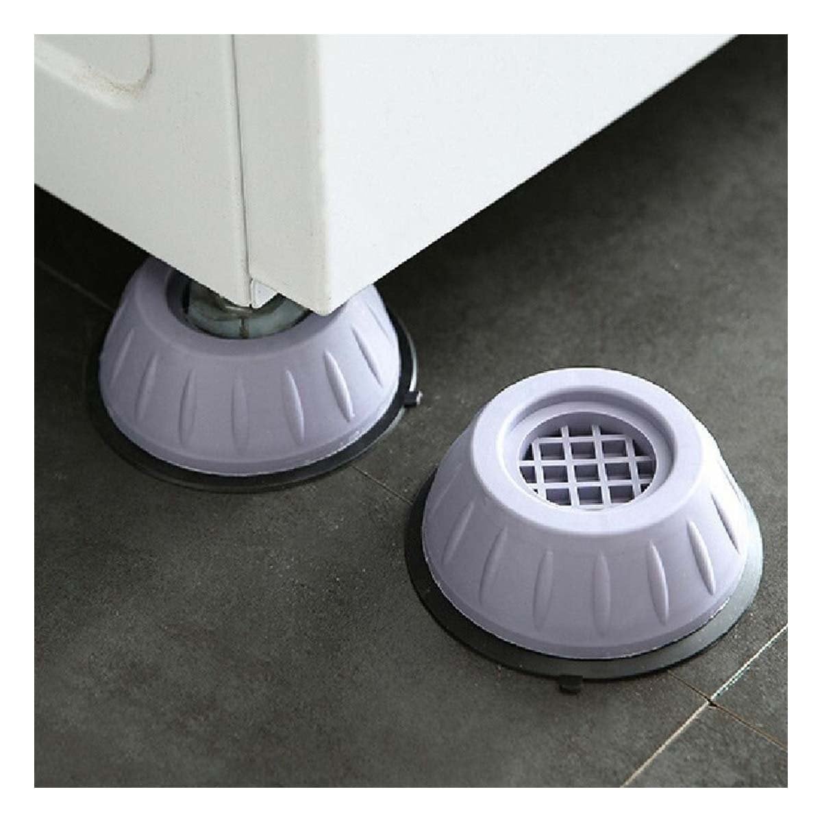 PACK2 BASE DE SOPORTE ANTIVIBRATORIA Y ANTIDESLIZANTE EN CUATRO UNIDADES - 3