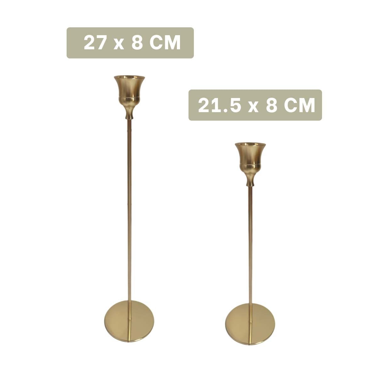 PORTA VELAS DECORATIVO DE METAL PARA AMBIENTES DEL HOGAR CON ESTILO DISTINGUIDO Y+POST IT - 4