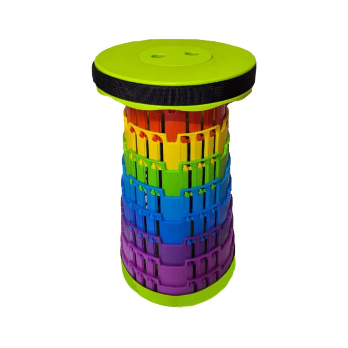 PACK6 TABURETE PRACTICO CON TRES SEGUROS PLEGABLE PARA USO COTIDIANO Y+REGALO STICKER - 2