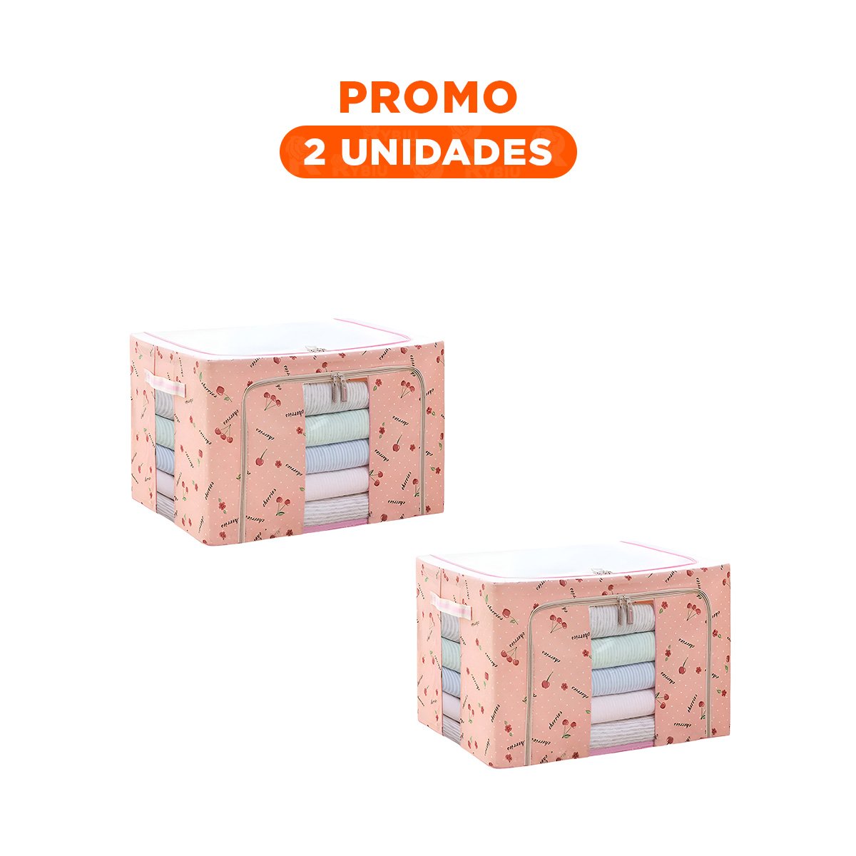 PACK2 ORGANIZACION PLEGABLE DE HOGAR CON SOLUCION FUNCIONAL Y ATRACTIVA Y+REGALO STICKER - 1