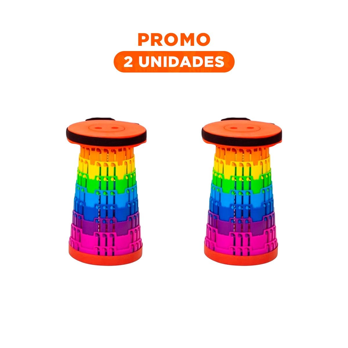 PACK2 MUEBLE COMPACTO PLEGABLE CON SEGUROS PARA CASA Y HOGAR Y+REGALO STICKER - 1