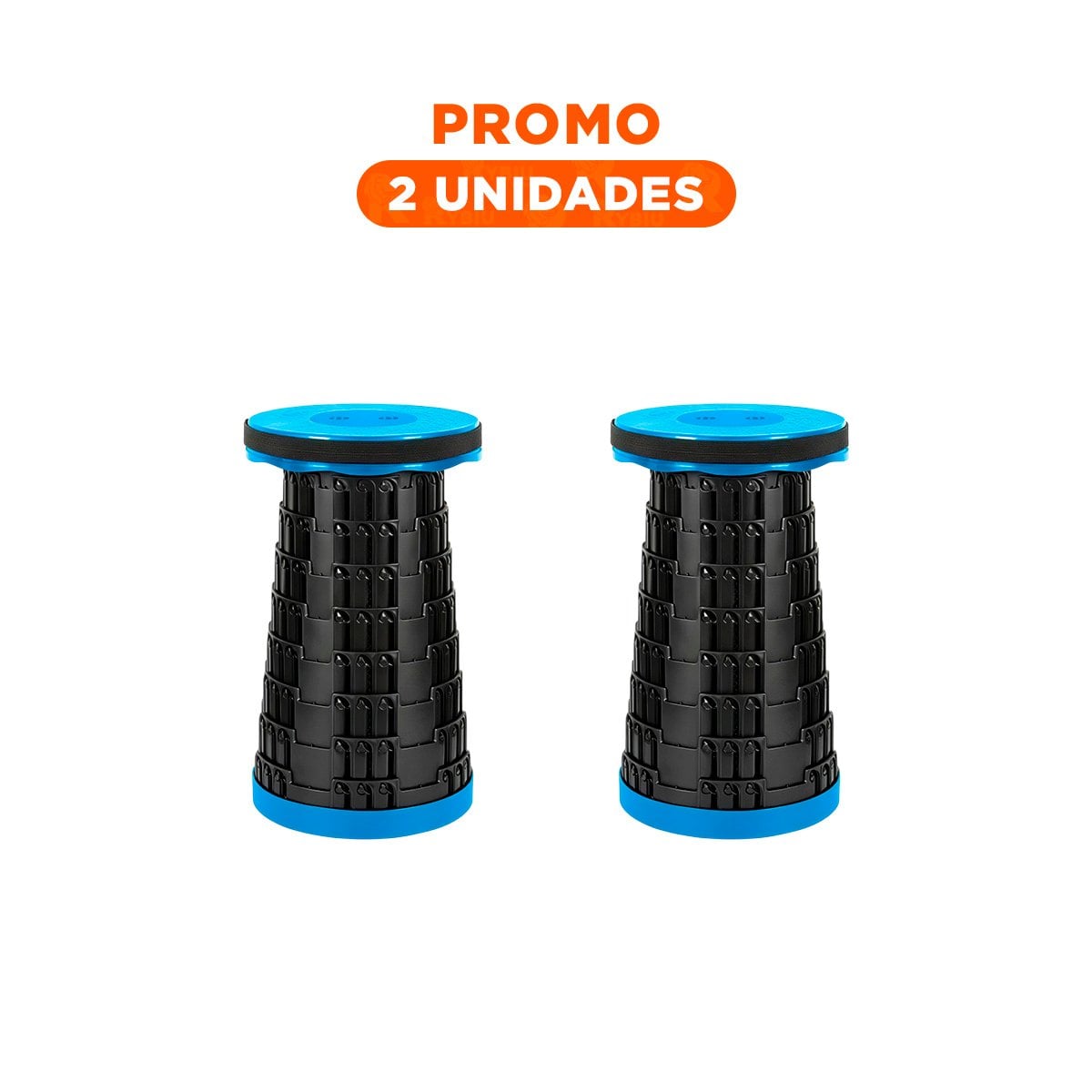 PACK2 BANCO PRACTICO PLEGABLE CON TRES SEGUROS PARA VISITAS Y REUNIONES Y+REGALO STICKER - 1