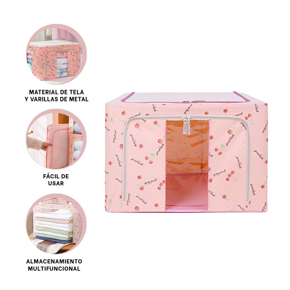 ESTUCHE ORGANIZADOR PLEGABLE PARA CASA CON ESTILO VISUAL Y ORDEN PRACTICO COTIDIANO Y+POST IT - 5