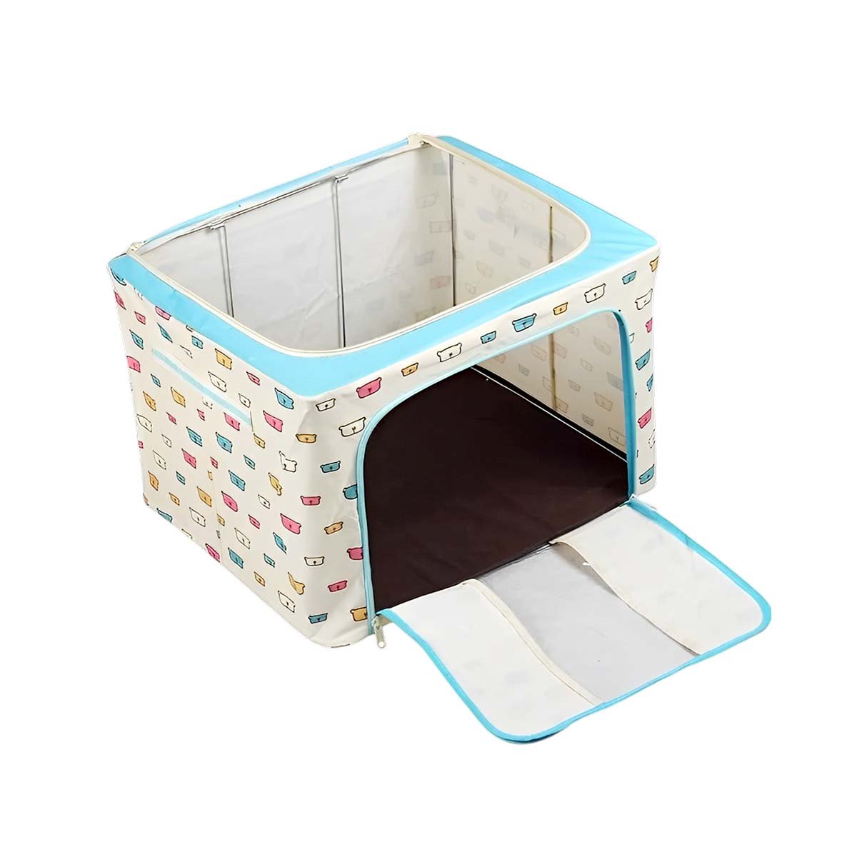 PACK12 CONTENEDOR FUNCIONAL PARA CASA Y DORMITORIO CON USO DIARIO Y+REGALO STICKER - 2