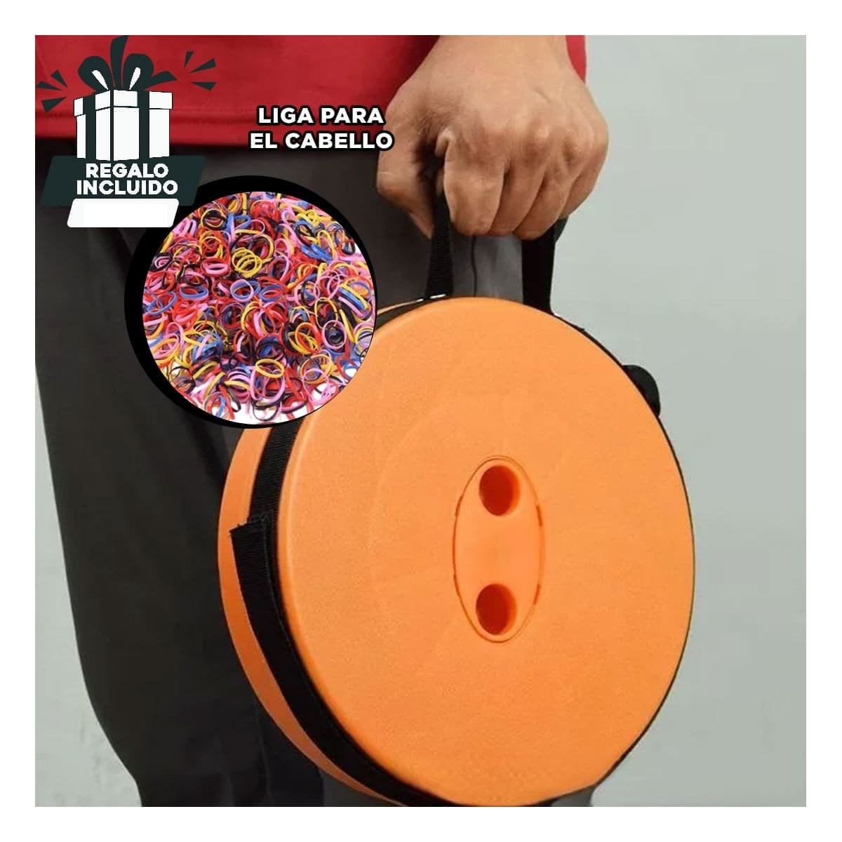 TABURETE PLEGABLE CON TRES SEGUROS PORTATILES PARA AMBIENTES DEL HOGAR MODERNO Y+LIGAS REGALO - 2