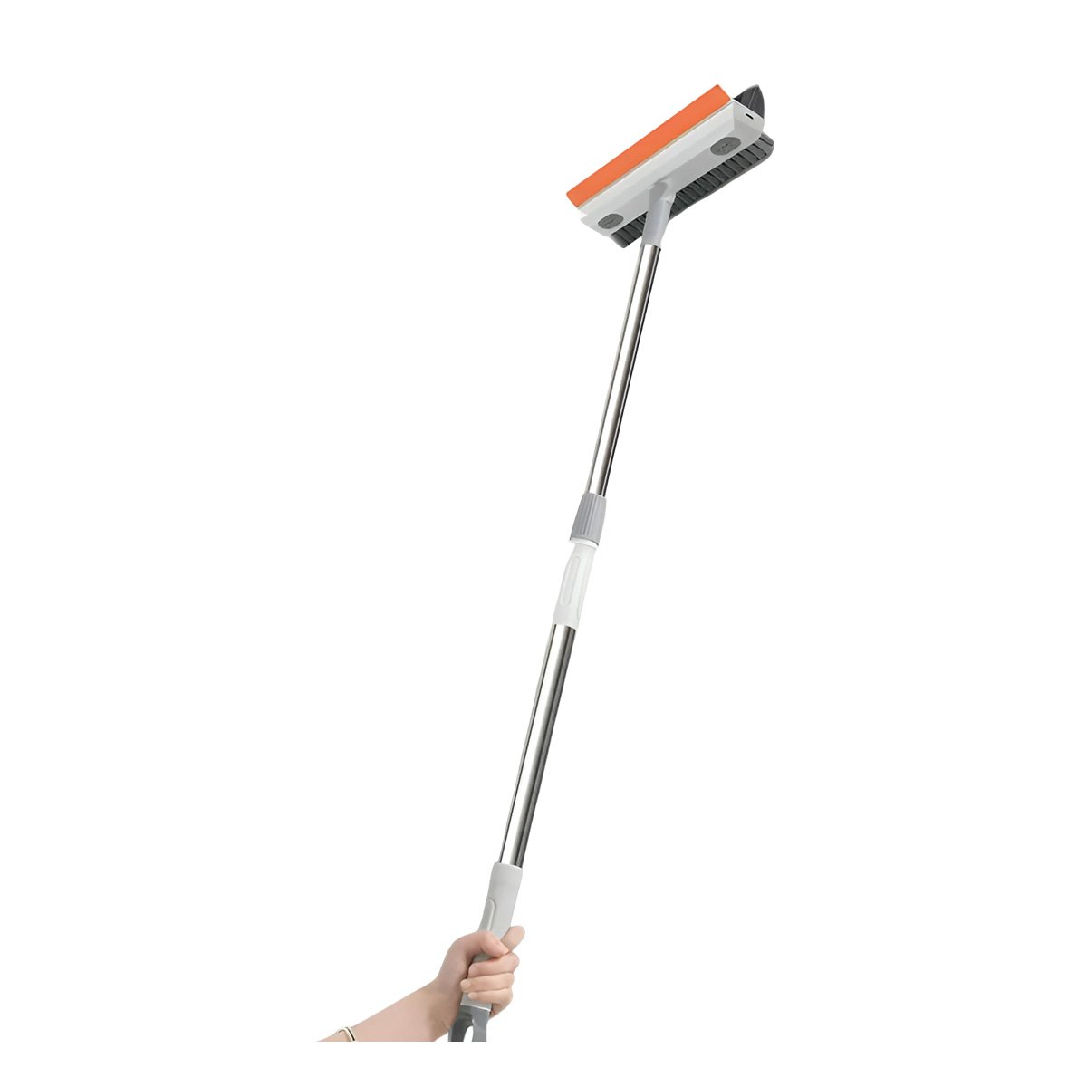 LIMPIADOR RECTO CON CEPILLO Y SILICONA 3 EN 1 PARA HOGAR MODERNO Y FUNCIONAL Y+LIGAS REGALO - 5