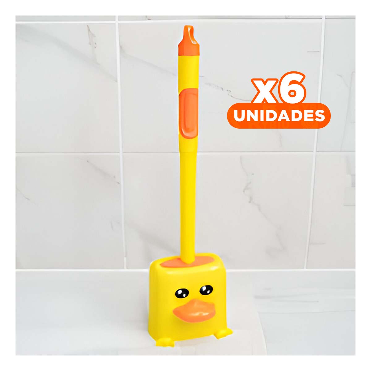PACK6 ARTICULO FUNCIONAL PARA LIMPIEZA DE INODORO EN ESPACIOS DEL HOGAR Y+PAPEL REGALO - 1