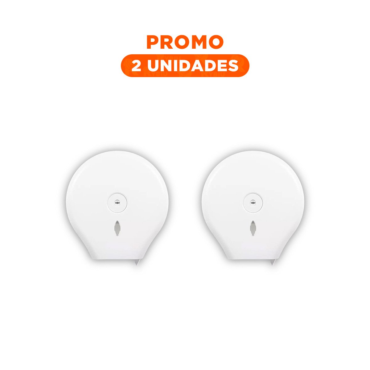 PACK2 SOPORTE FUNCIONAL DE PAPEL HIGIENICO JUMBO PARA USO DOMESTICO Y+REGALO STICKER - 1