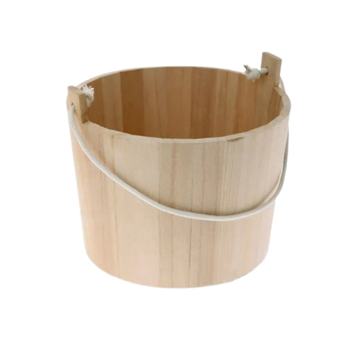 CAJA DE MADERA CON AGARRADERA DE CUERDA PARA DECORACION RUSTICA Y ORGANIZACION Y+LIGAS REGALO - 5
